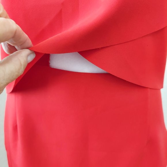 Elliat by Revolve The Shot Tulip Asymetrical Red Dress  Sz S - Picture 12 of 15